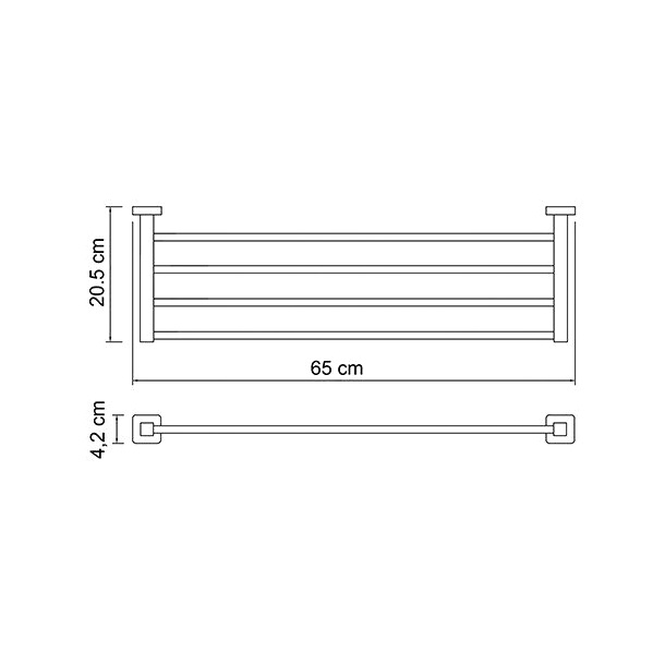 Полка Wasserkraft Lippe K 6511 photo 4