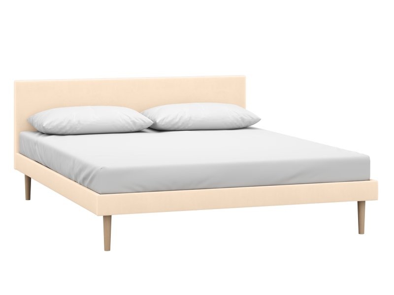 Кровать Гама 160 Barhat Beige