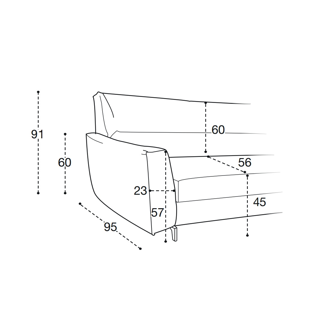 Диван Ros Srl Boboli 8111 photo 2