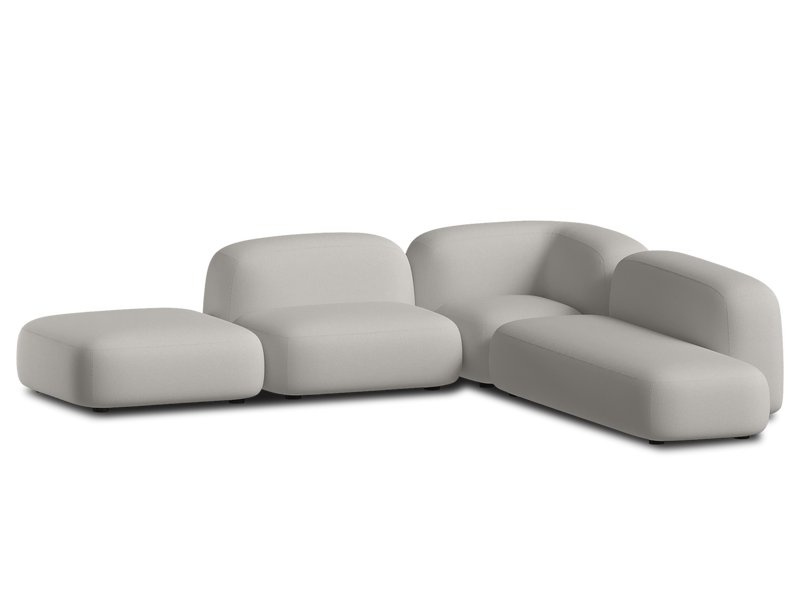 Модульный диван Риббл-5 Bucle Beige photo 4