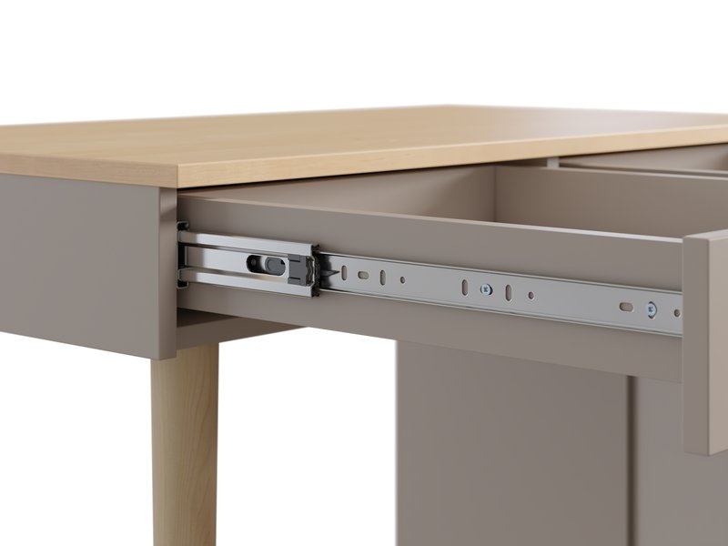 Стол-тумба Элвуд-2 Latte Plywood photo 5