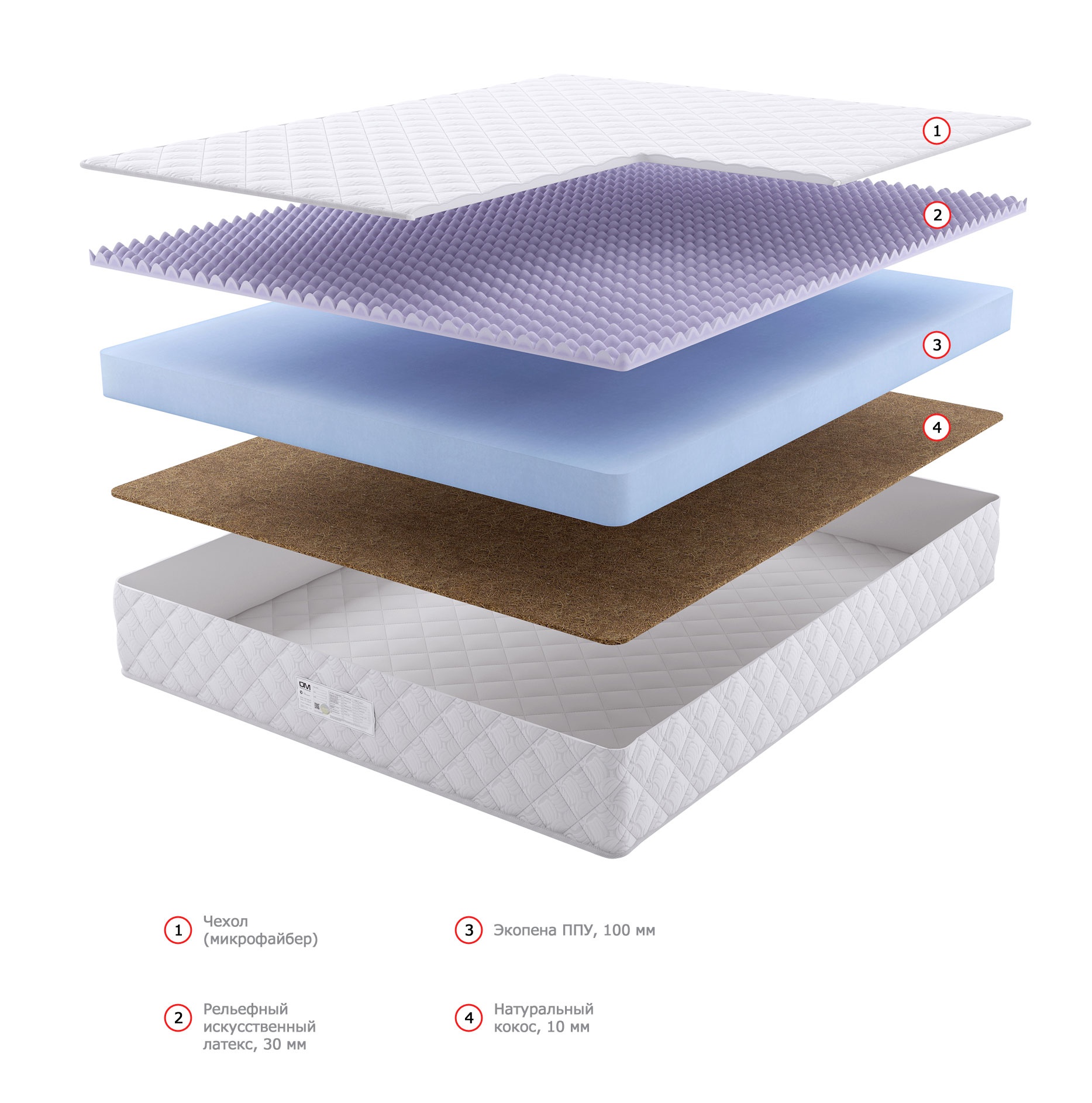 Матрас Dream Master Кан3 21