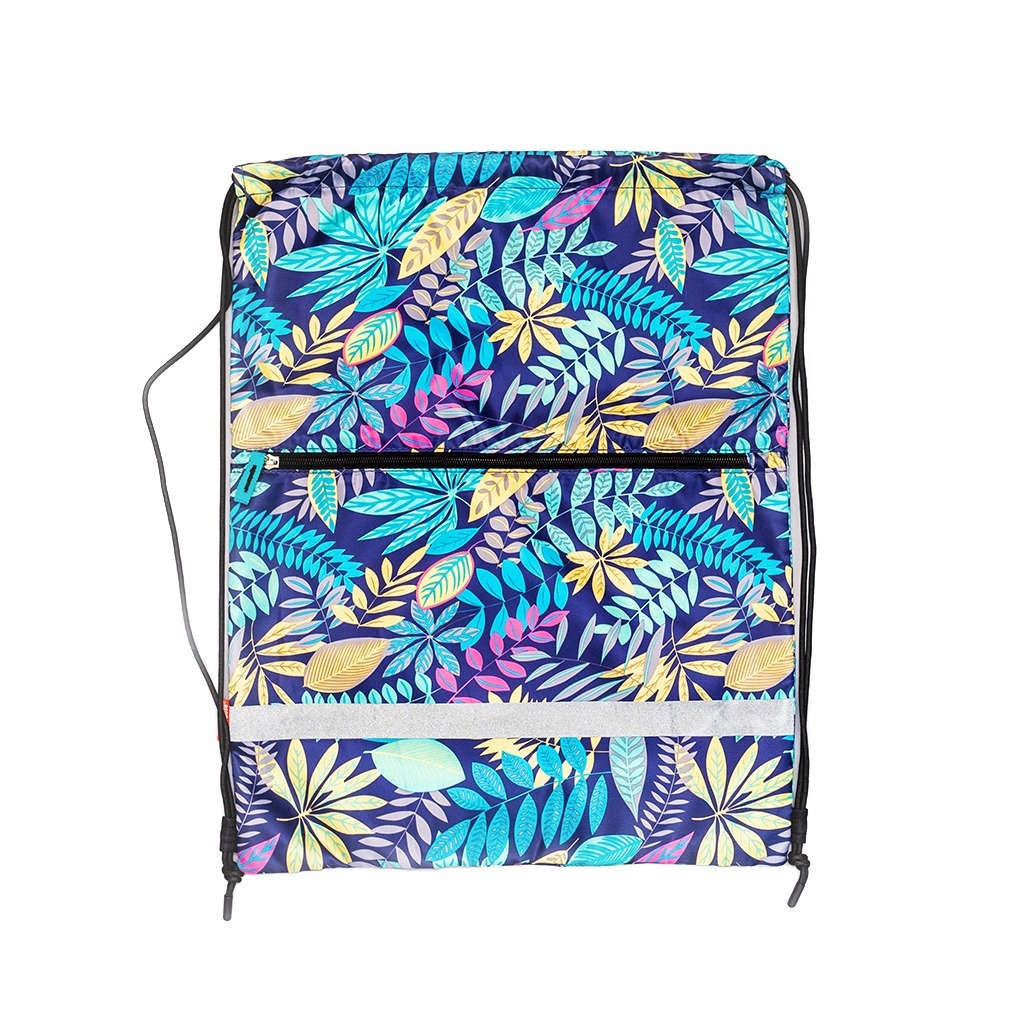 Мешок для обуви Erich Krause Night Forest с карманом на молнии 500x410 мм photo 4