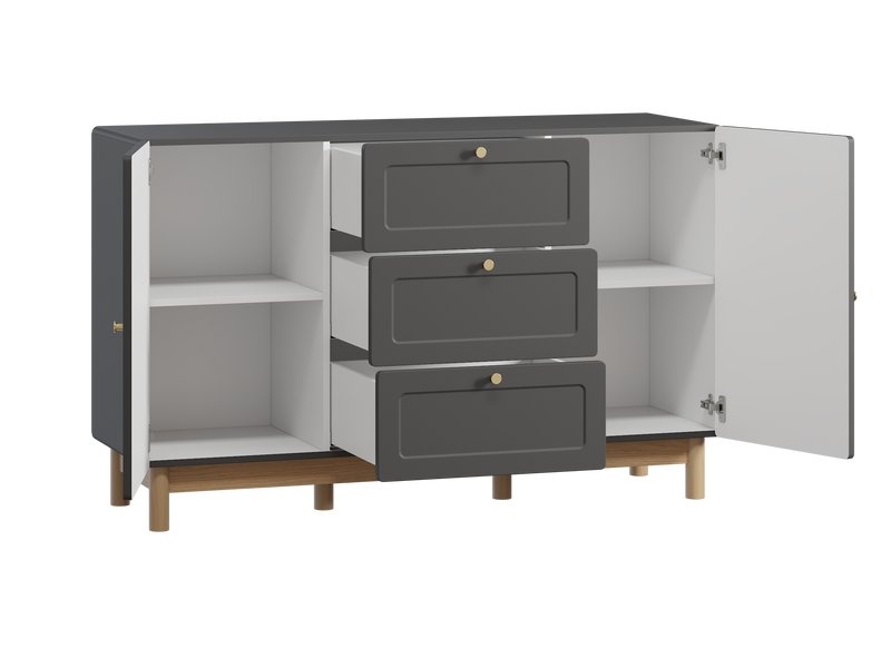 Тумба Виклу-2 Grafit Oak photo 3