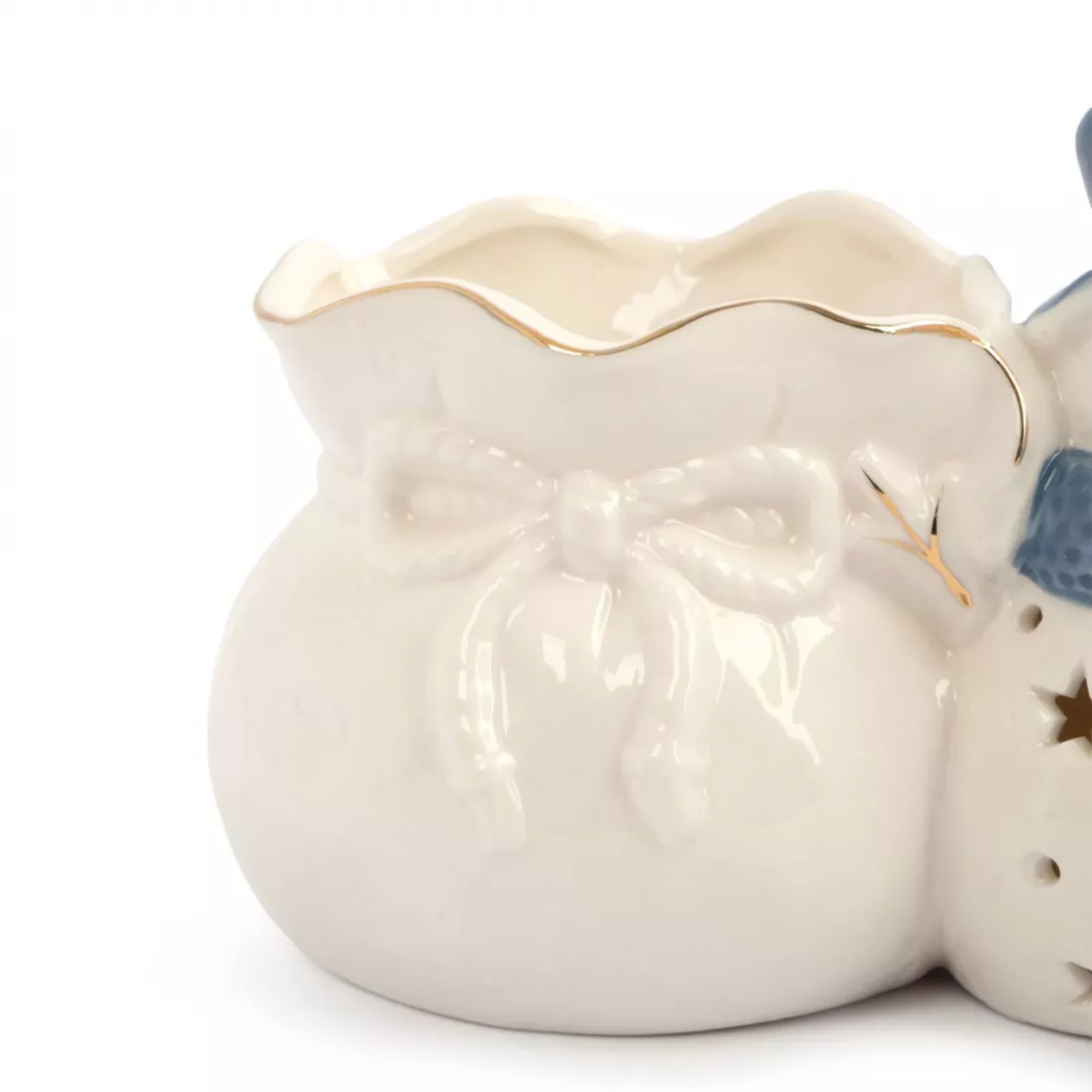 Конфетница Anna Lafarg снеговик с мешком 17х11 см photo 4