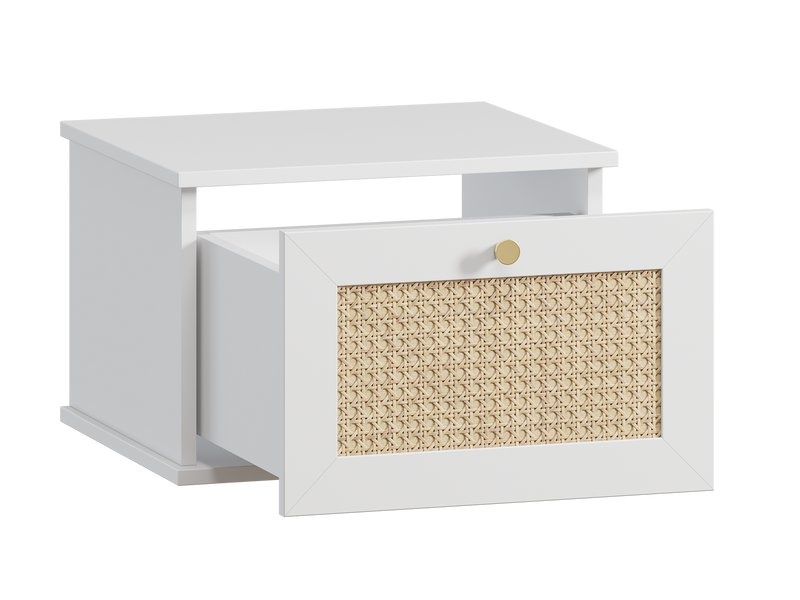Тумба прикроватная Алвис-1 White photo 3