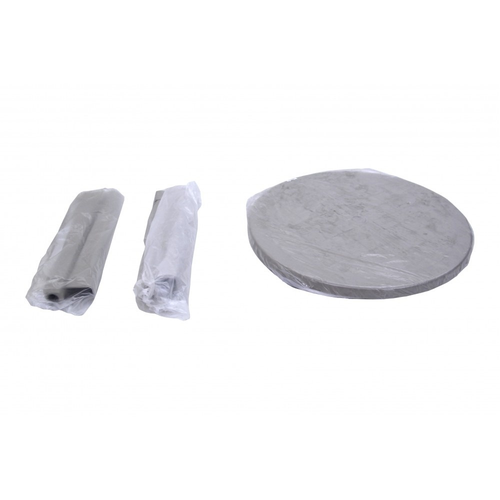 Стол Элластик пласт Элластик круглый серый 95х95х74 см photo 5