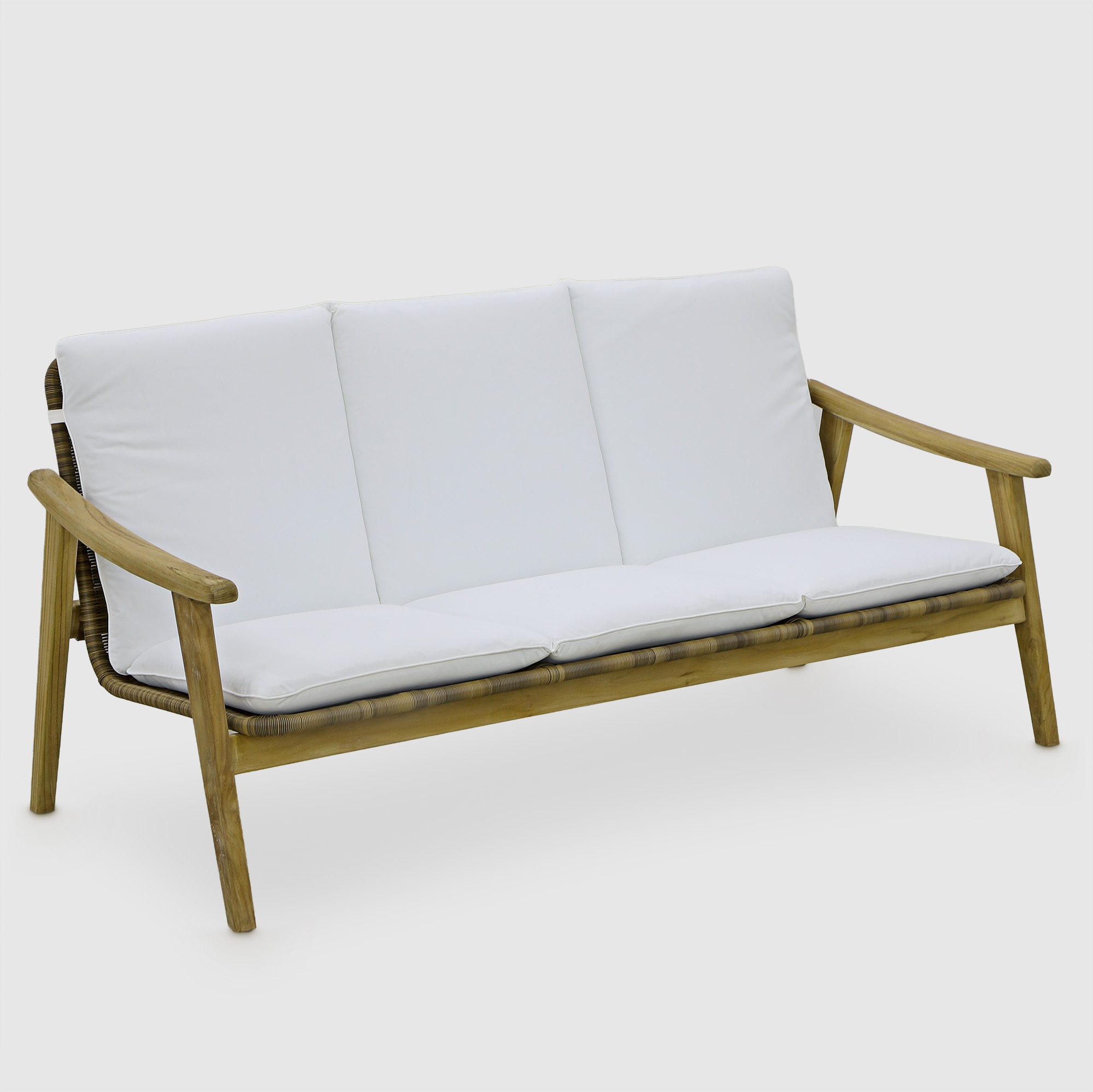 Комплект мебели Jepara коричневый с белым 4 предмета photo 3