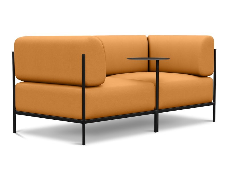 Модульный диван Нолан-B Textile Orange photo 3