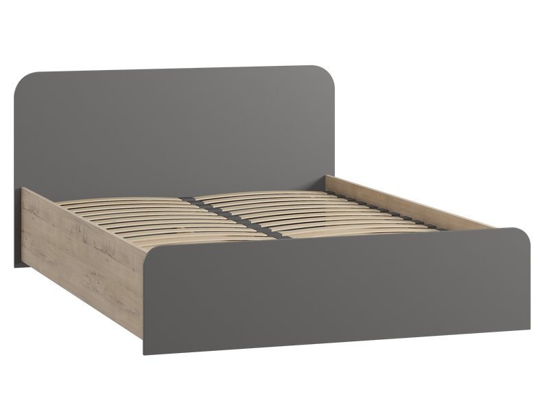 Кровать Ингрид-1 140 Grey photo 4
