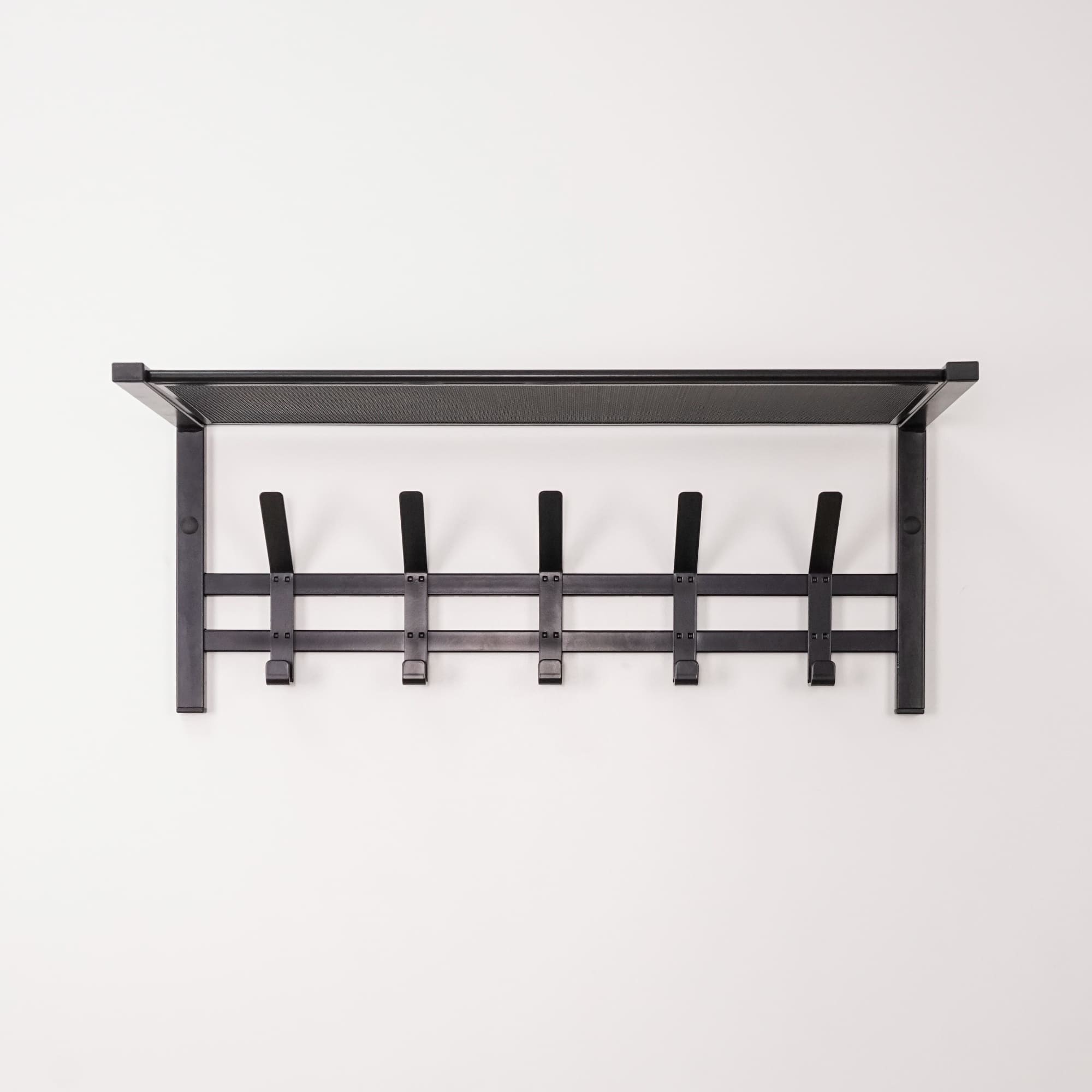 Вешалка с полкой ЗМИ Торонто 21 чёрная photo 2