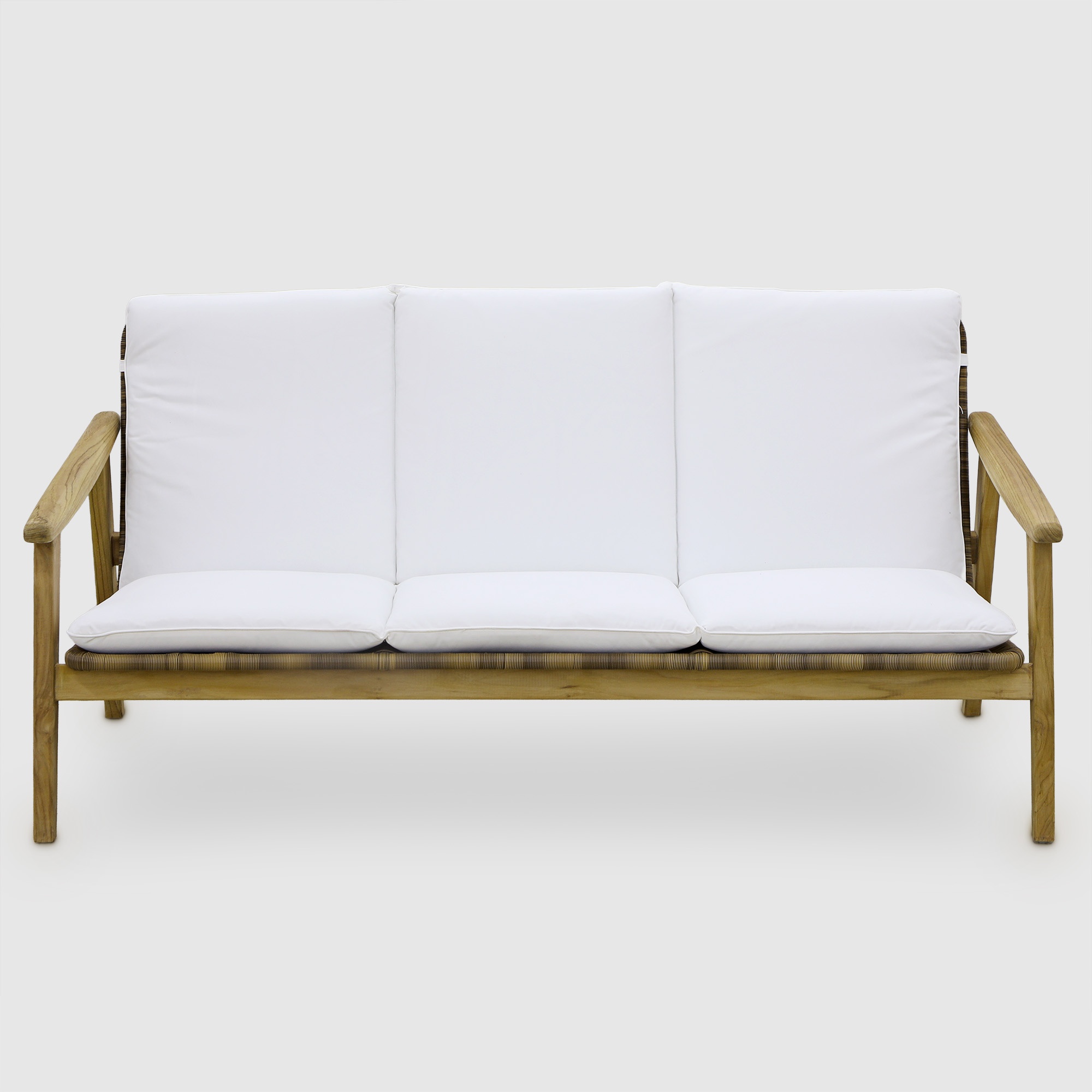 Комплект мебели Jepara коричневый с белым 4 предмета photo 2