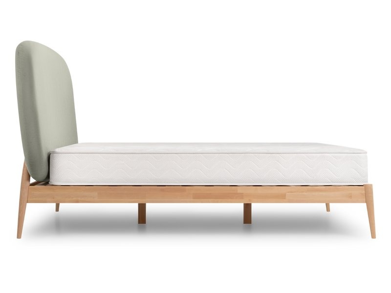 Кровать Саоми-Wood 160 Velvet Silver photo 3