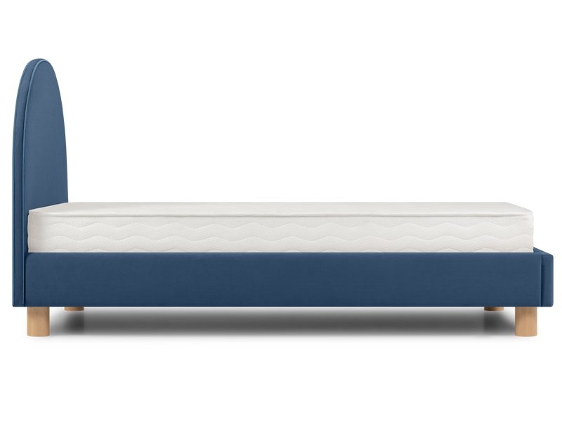 Кровать Лора 90 Velvet Navy Blue photo 3