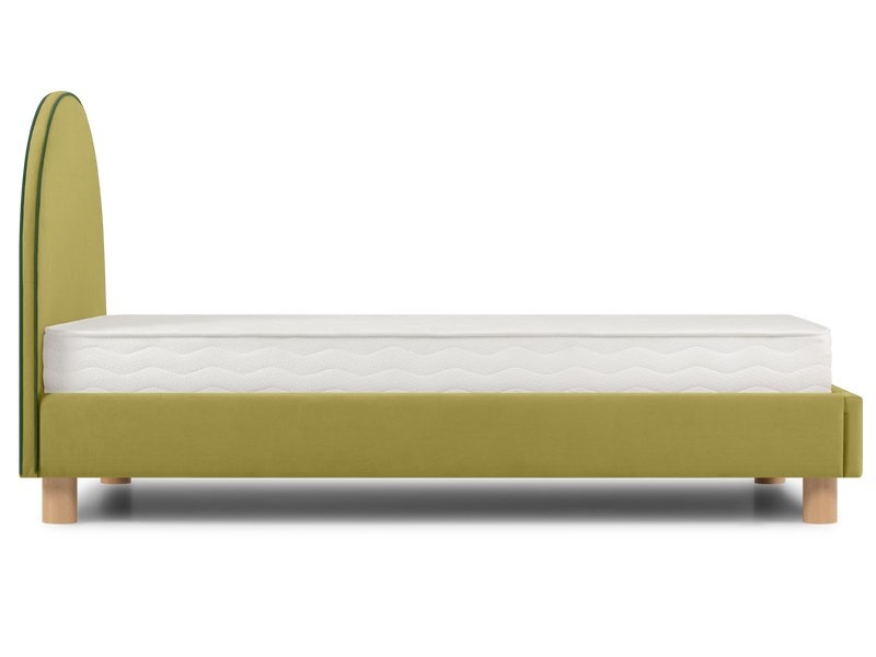 Кровать Лора 90 Velvet Lime photo 3