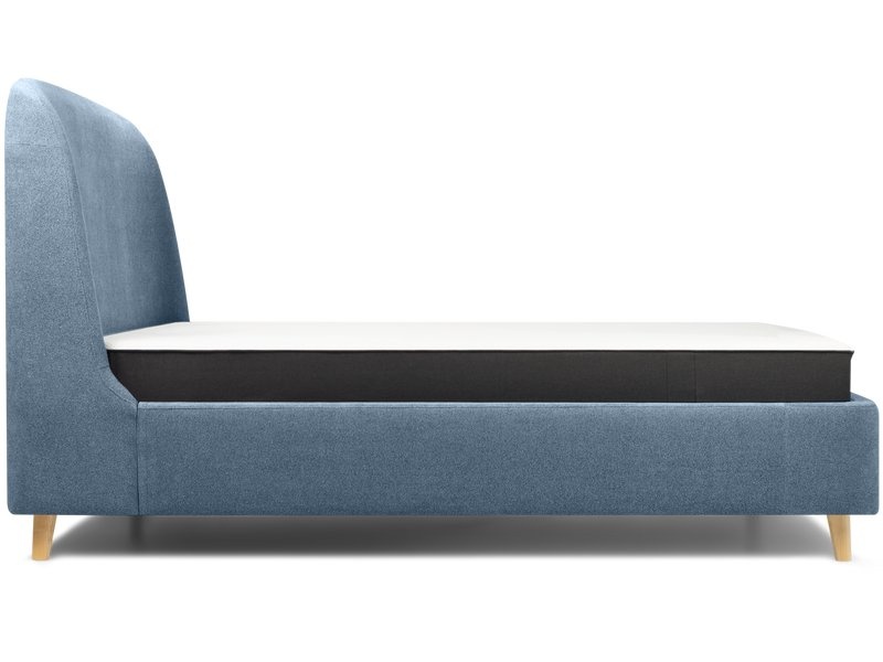 Кровать Молсон 140 Bucle Blue photo 3
