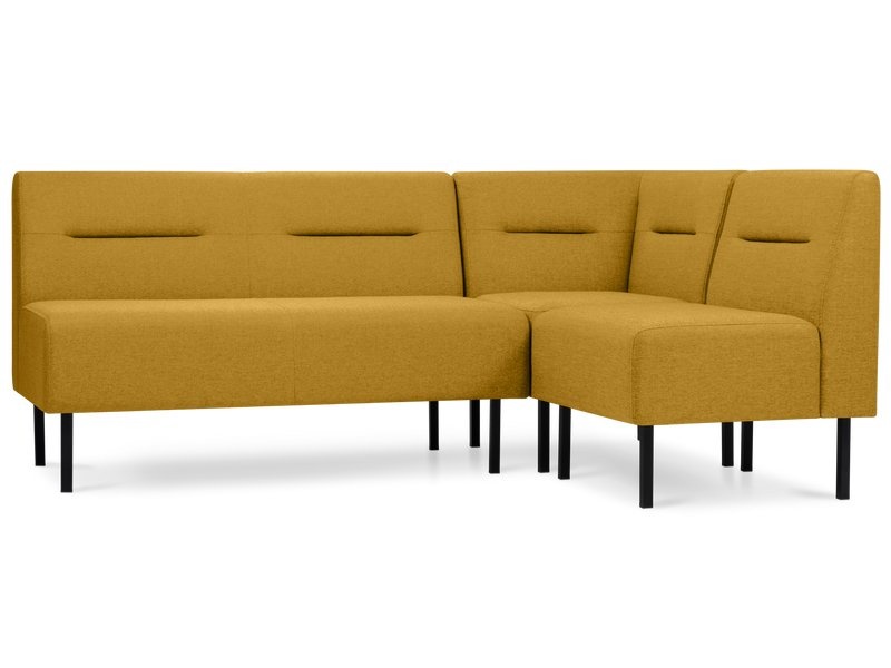 Модульный диван Сэндж 1 Textile Yellow photo 3