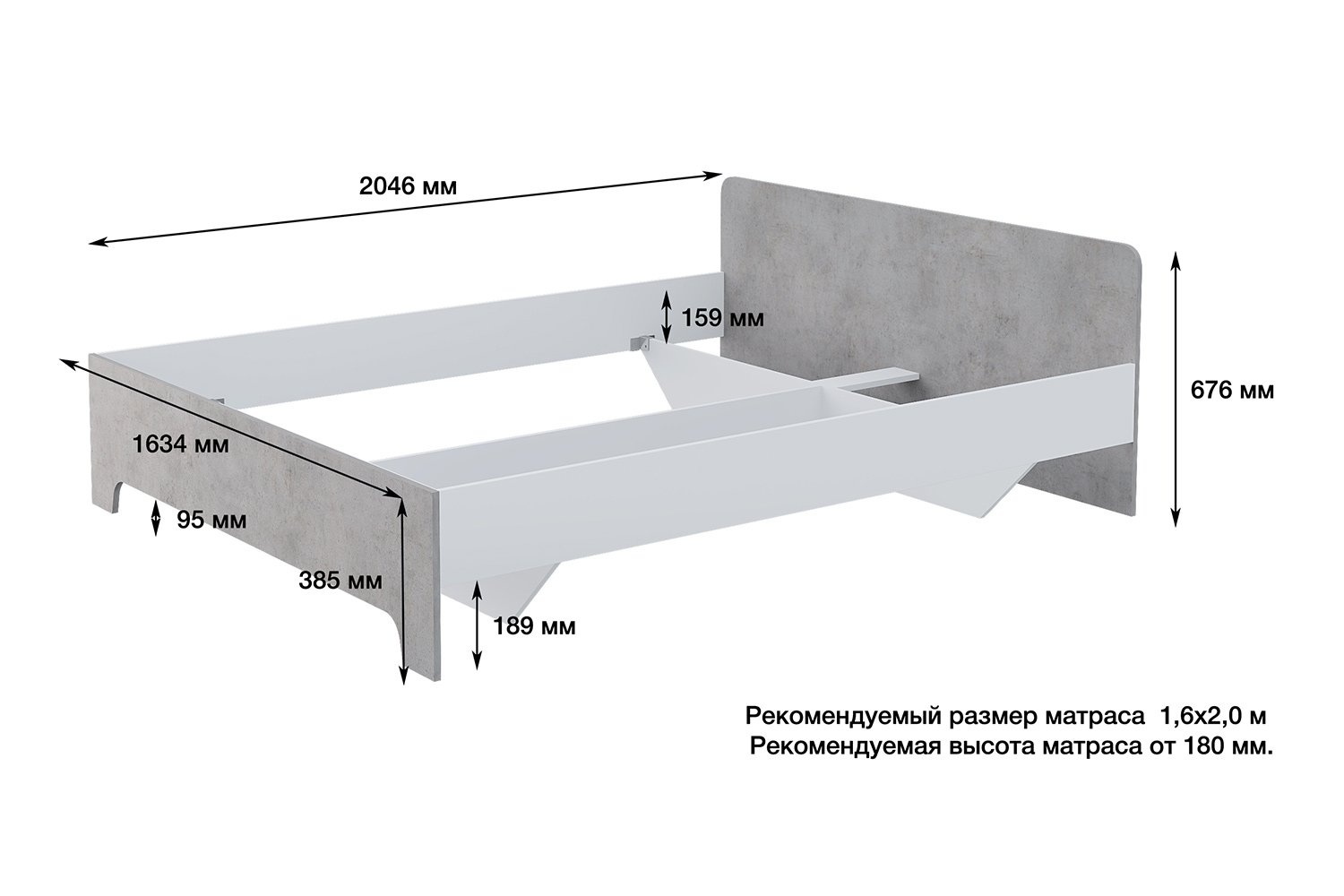 Кровать Victor photo 4