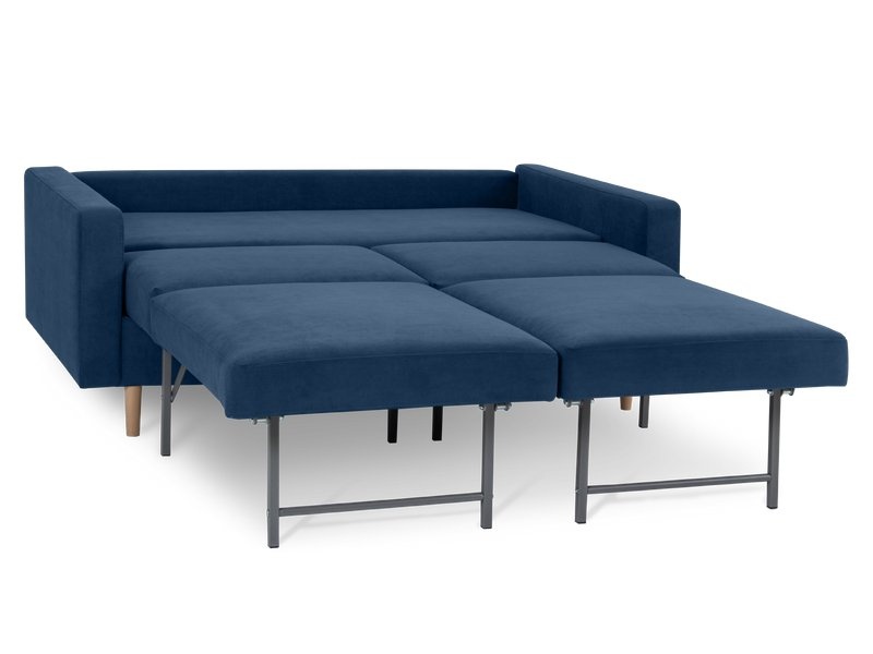 Диван Динс Мини Velvet Navy Blue photo 3