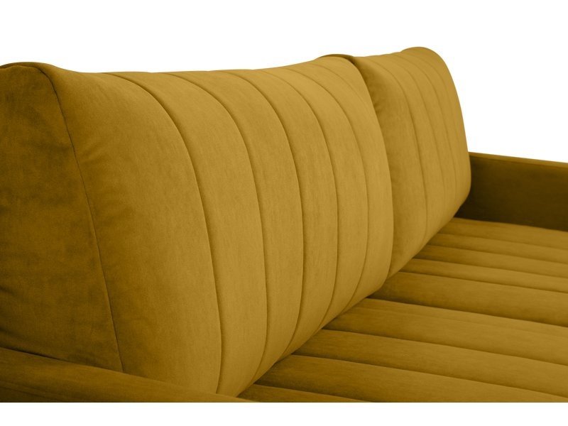 Диван угловой Маркфул Velvet Yellow photo 4