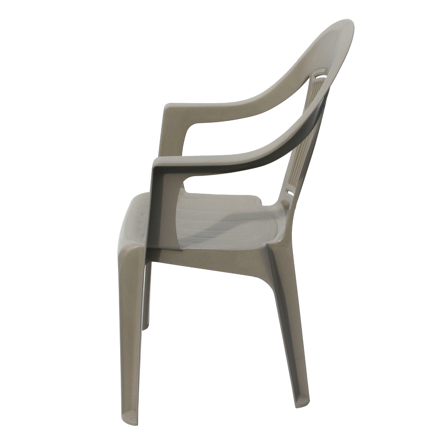 Кресло Элластик пласт Элластик серое 57х57х90 см photo 4