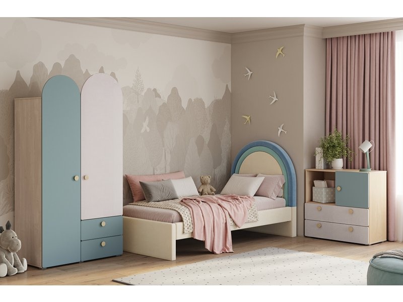 Тумба Арчи-1 Greenish Plywood photo 2