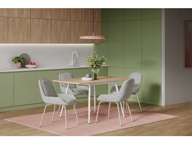 Стул Тиана Textile Light Grey photo 2