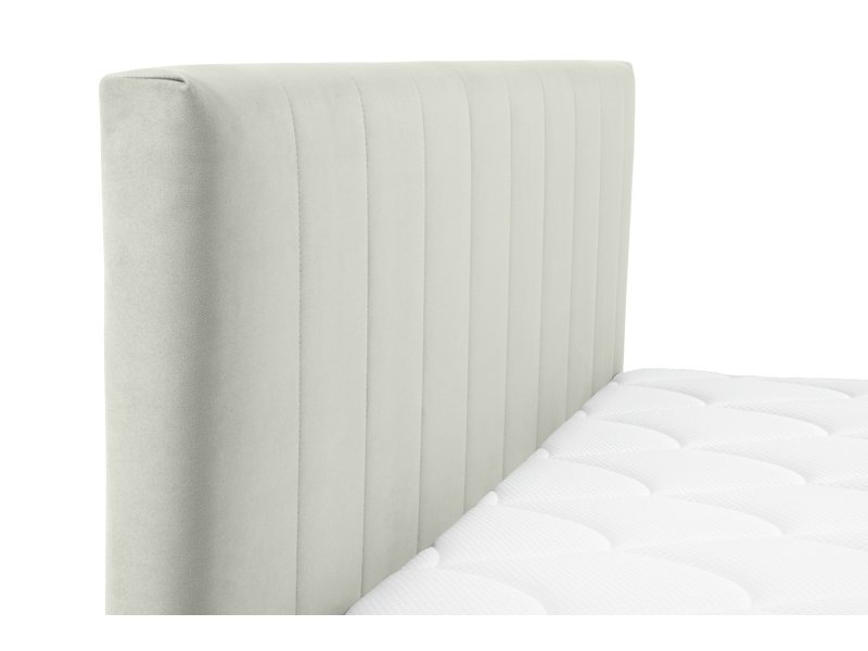 Кровать Адель 180 Velvet Silver photo 3