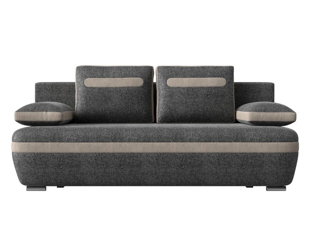 Диван прямой Каир Рогожка Серый Бежевый