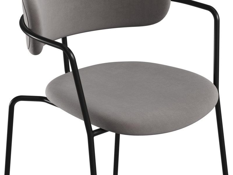 Стул Вайлер Velvet Grey photo 5