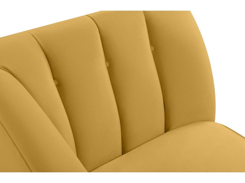 Кушетка Мона Velvet Yellow photo 4