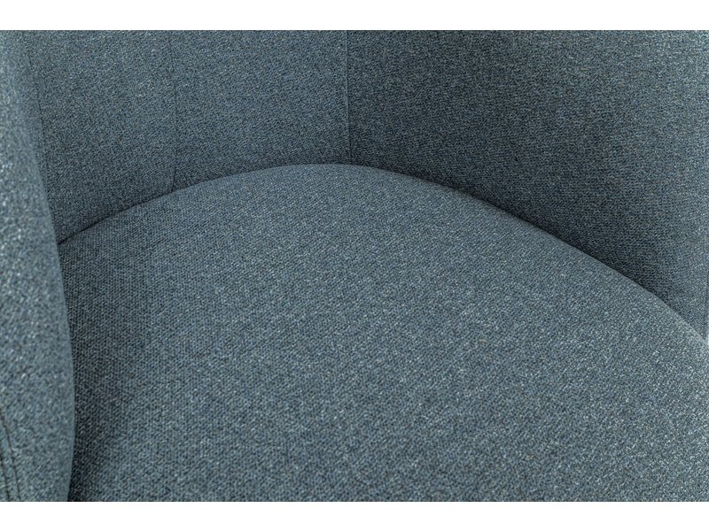 Кресло поворотное Мэник Textile Blue photo 4