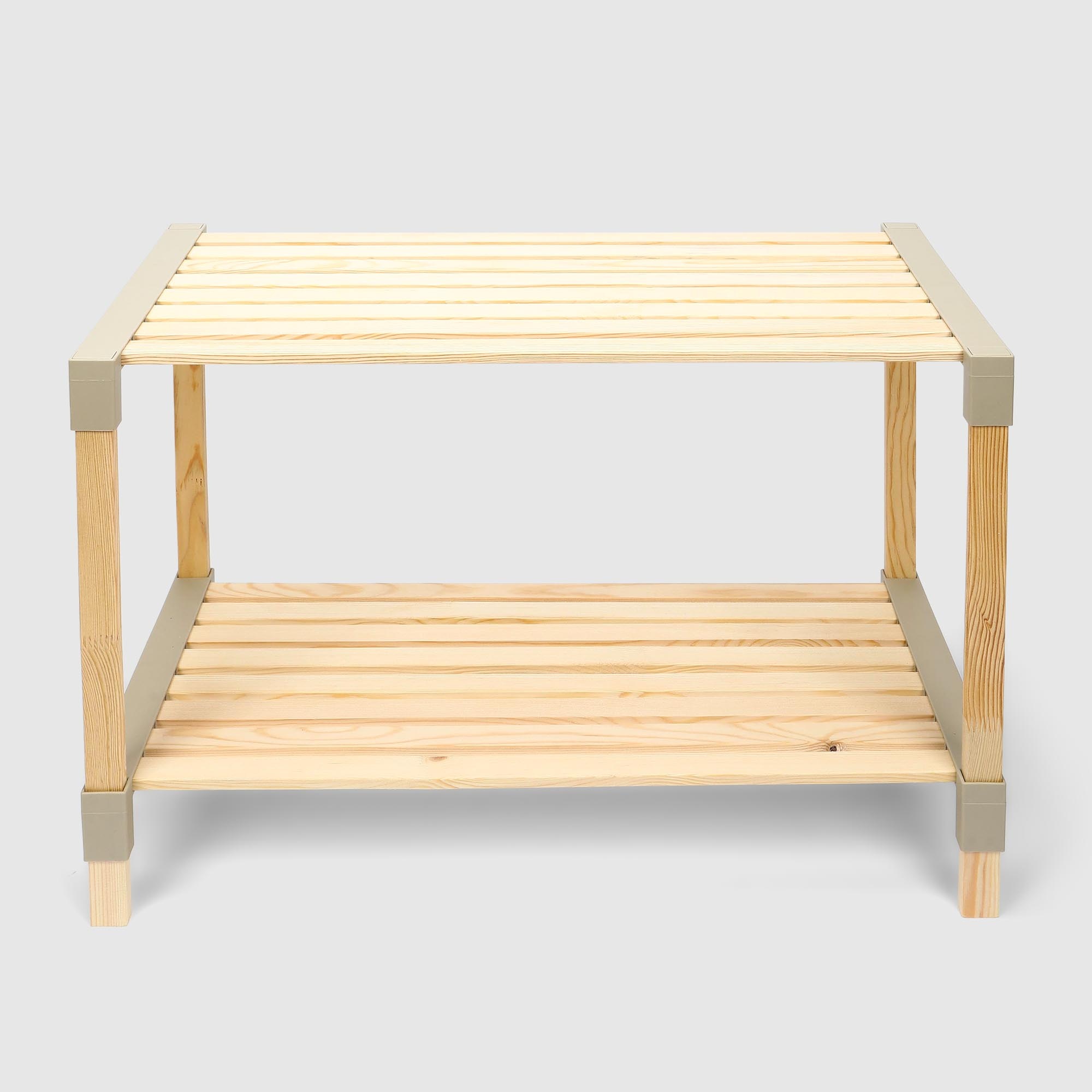 Стеллаж для хранения Fixwood Fix-2006-2 бежевый 61х34х46 см photo 2