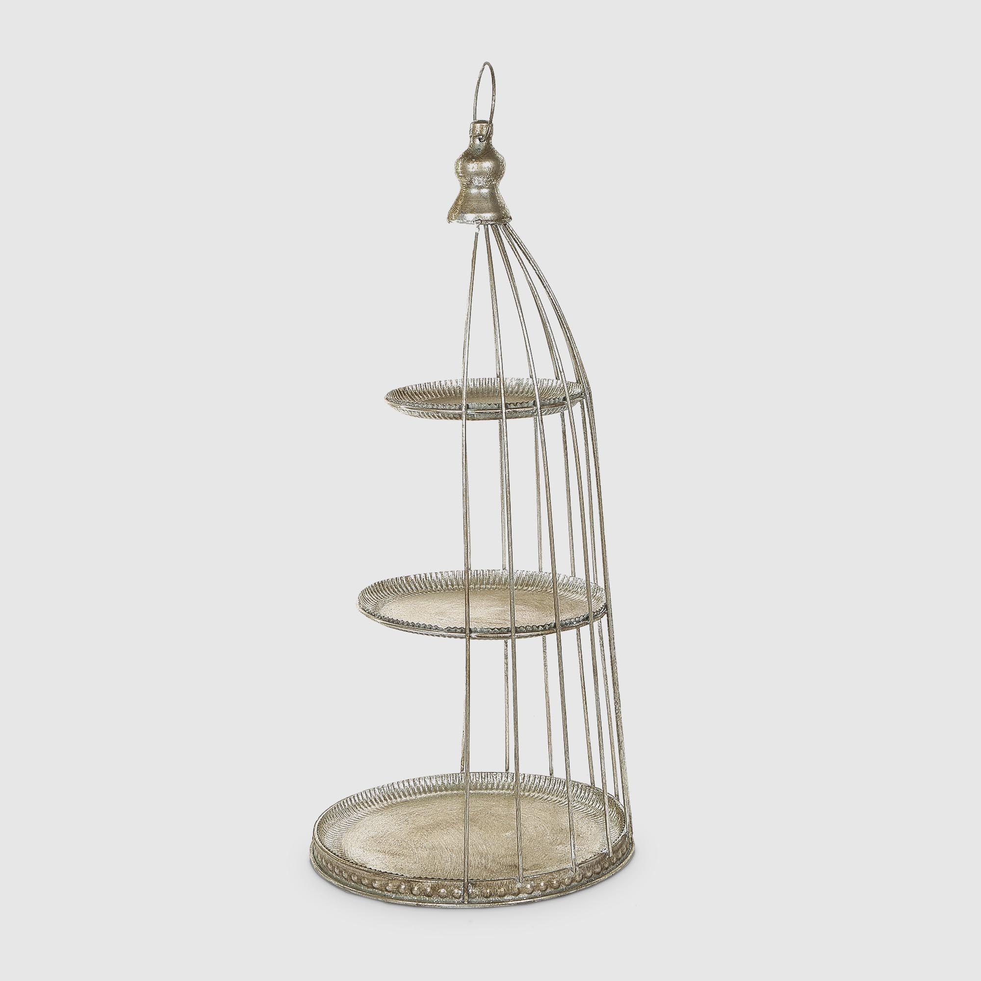 Этажерка 3-х ярусная Dekor pap 25,5х25,5х60 см photo 2