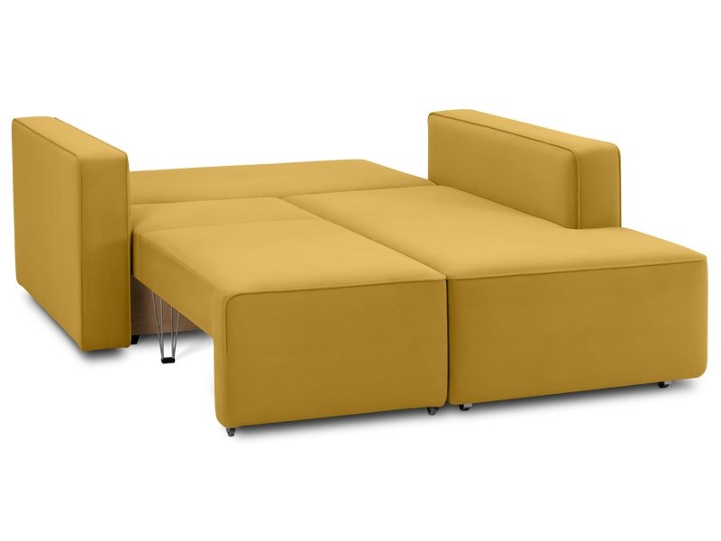 Диван угловой Аронт Мини Velvet Yellow photo 3
