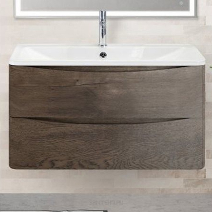 Тумба Belbagno Acqua 1000 2C So Rng Rovere Nature Grigio