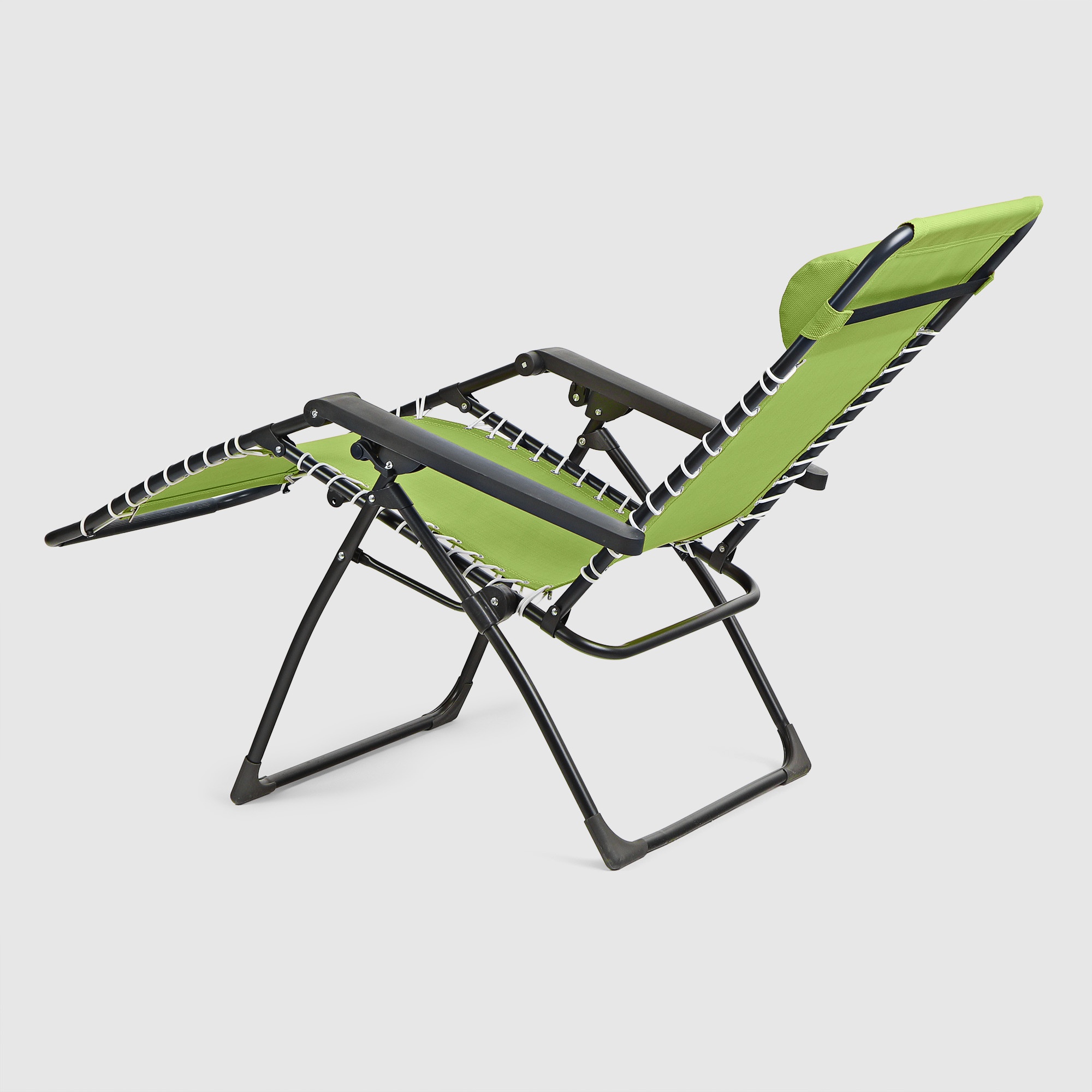 Кресло-шезлонг Linya зеленое 94,5x67x112,7 см photo 2