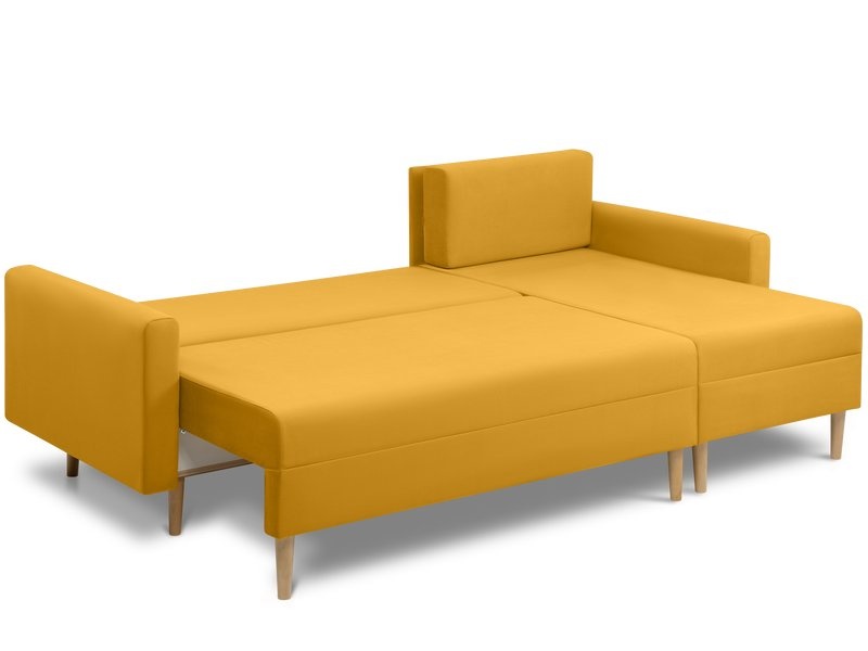 Диван угловой Нумо Velvet Yellow photo 3