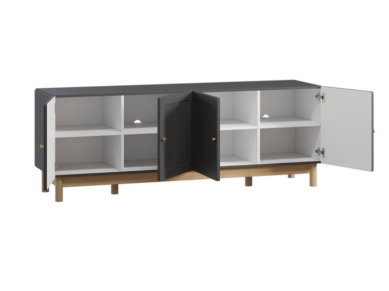 ТВ-тумба Виклу-2 Grafit Oak photo 3