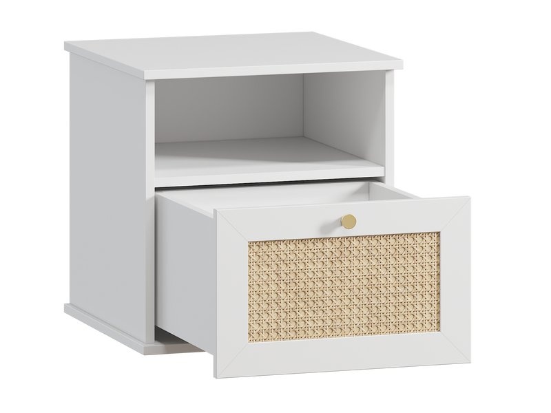 Тумба прикроватная Алвис-2 White photo 3