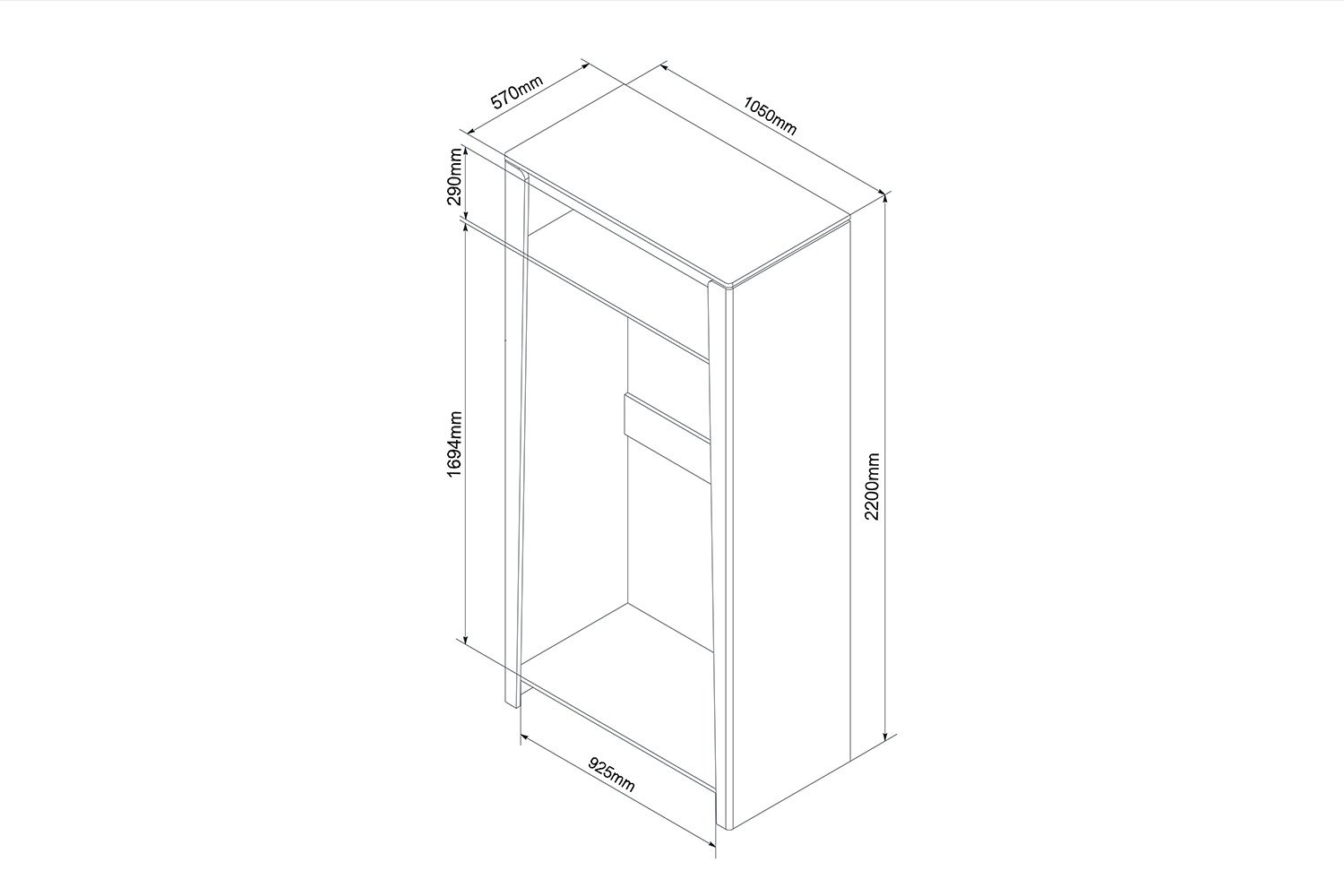 Шкаф 2 Мальта photo 3