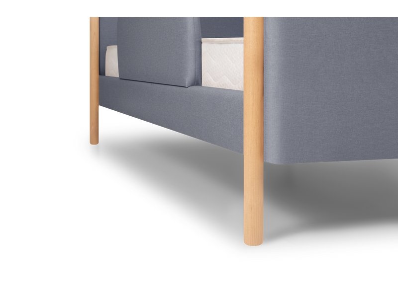 Кровать Кейси-2 90 Textile Silver photo 5