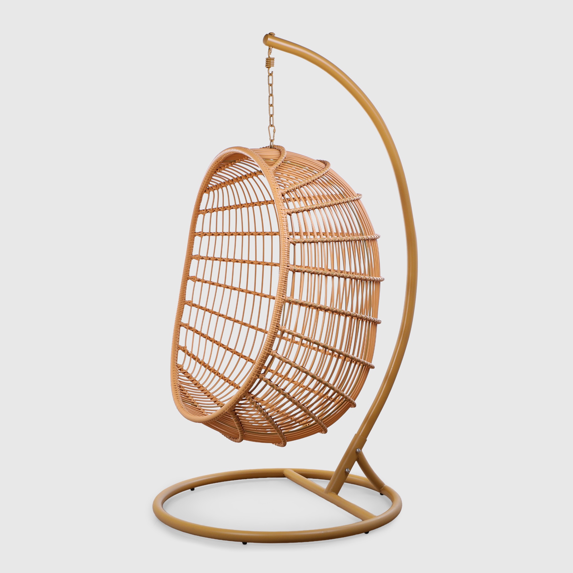 Кресло-гамак подвесное Tengorattan бежевое 100х71х124 см photo 4