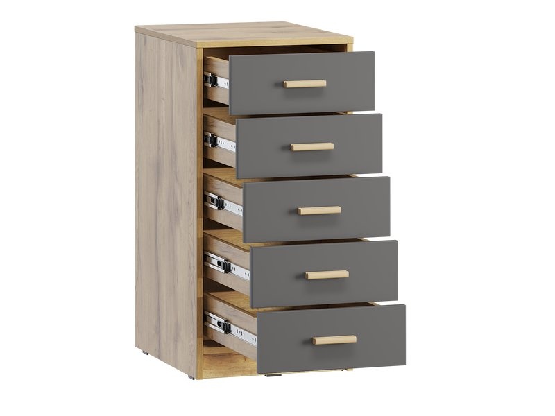 Офисная тумба Нордик-5 Wood Grey photo 3
