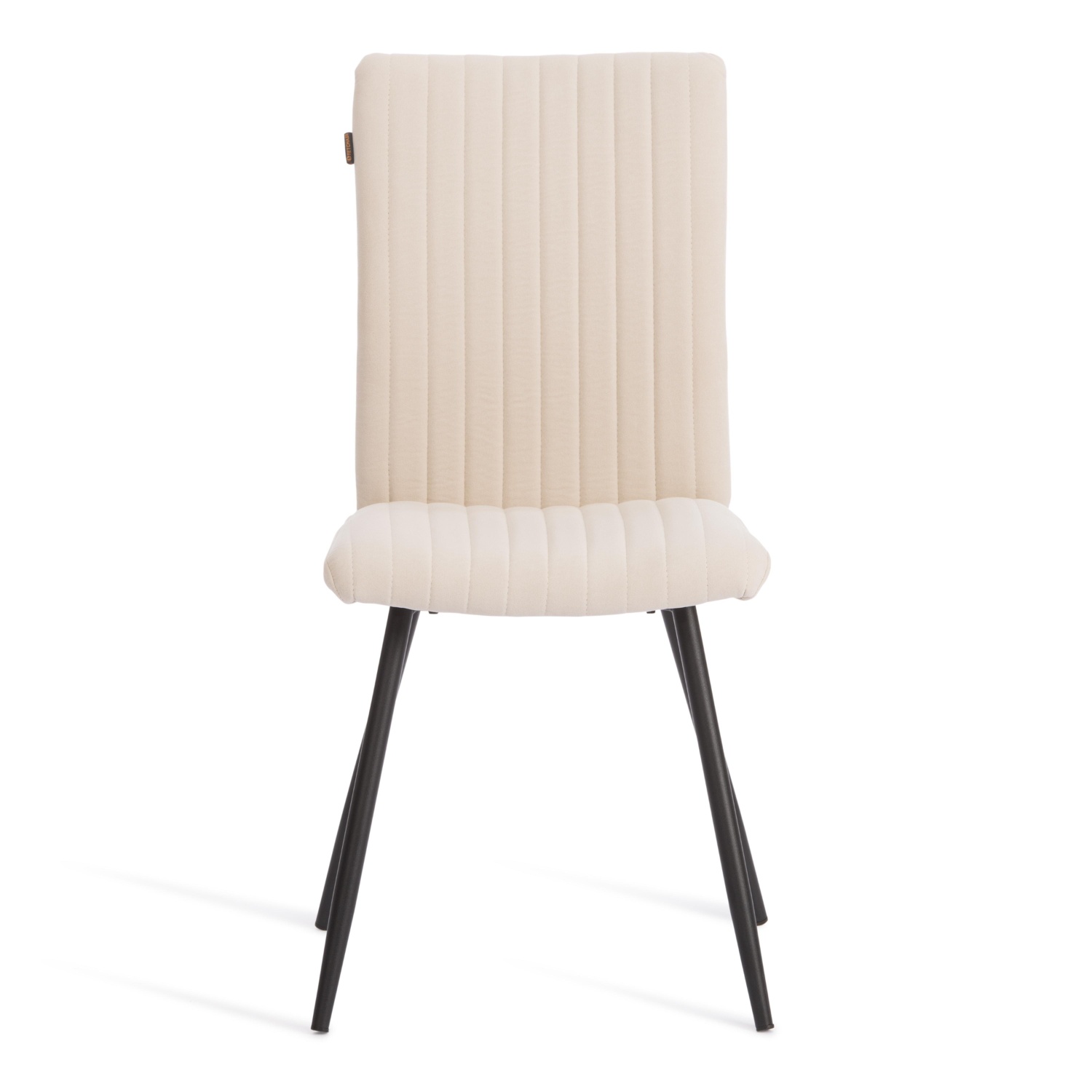 Стул TC Monte Carlo флок молочный с чёрным 48х55х93 см photo 5