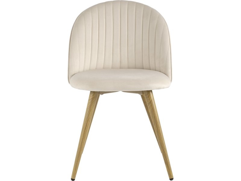 Стул Лион Stripes Velvet Cream photo 3