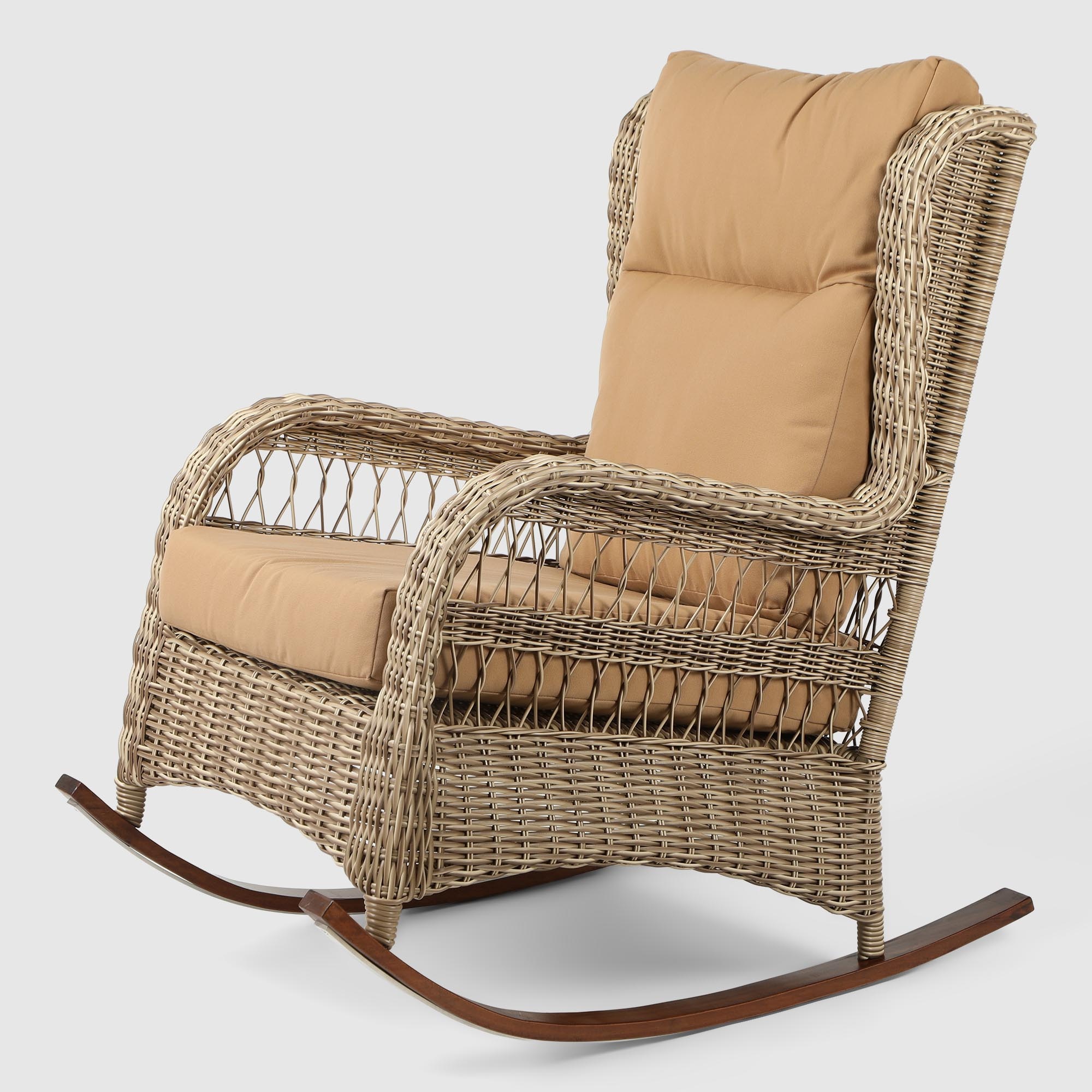 Комплект мебели Rattan grand Edelweis бежевый 2 предмета photo 3