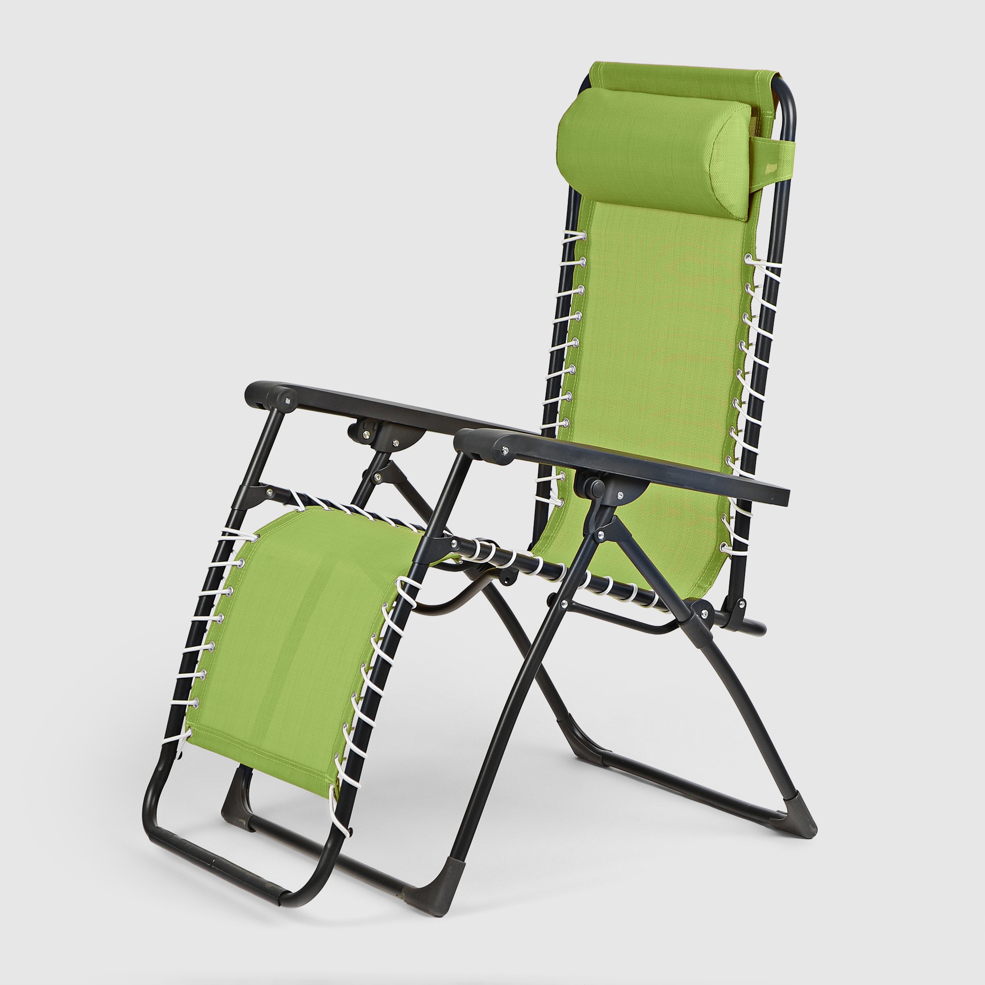 Кресло-шезлонг Linya зеленое 94,5x67x112,7 см photo 3