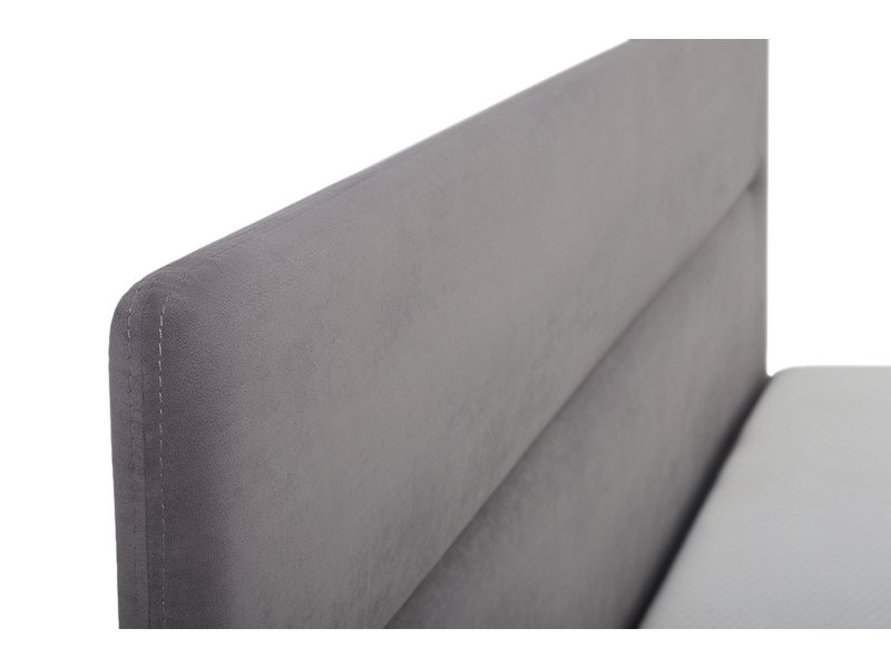 Кровать Пайл 140 Velvet Grey photo 4