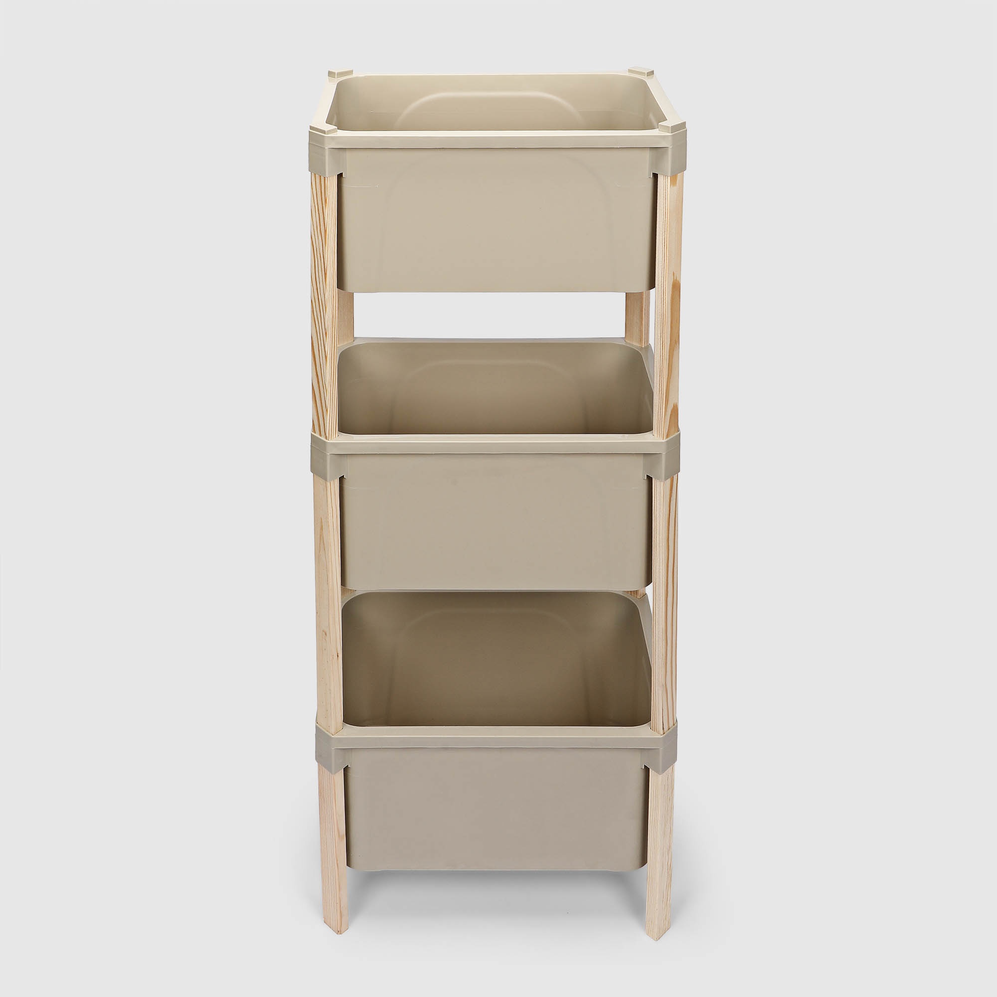Этажерка для хранения Fixwood Fix-2017-45L бежевая 39х26х95 см photo 2